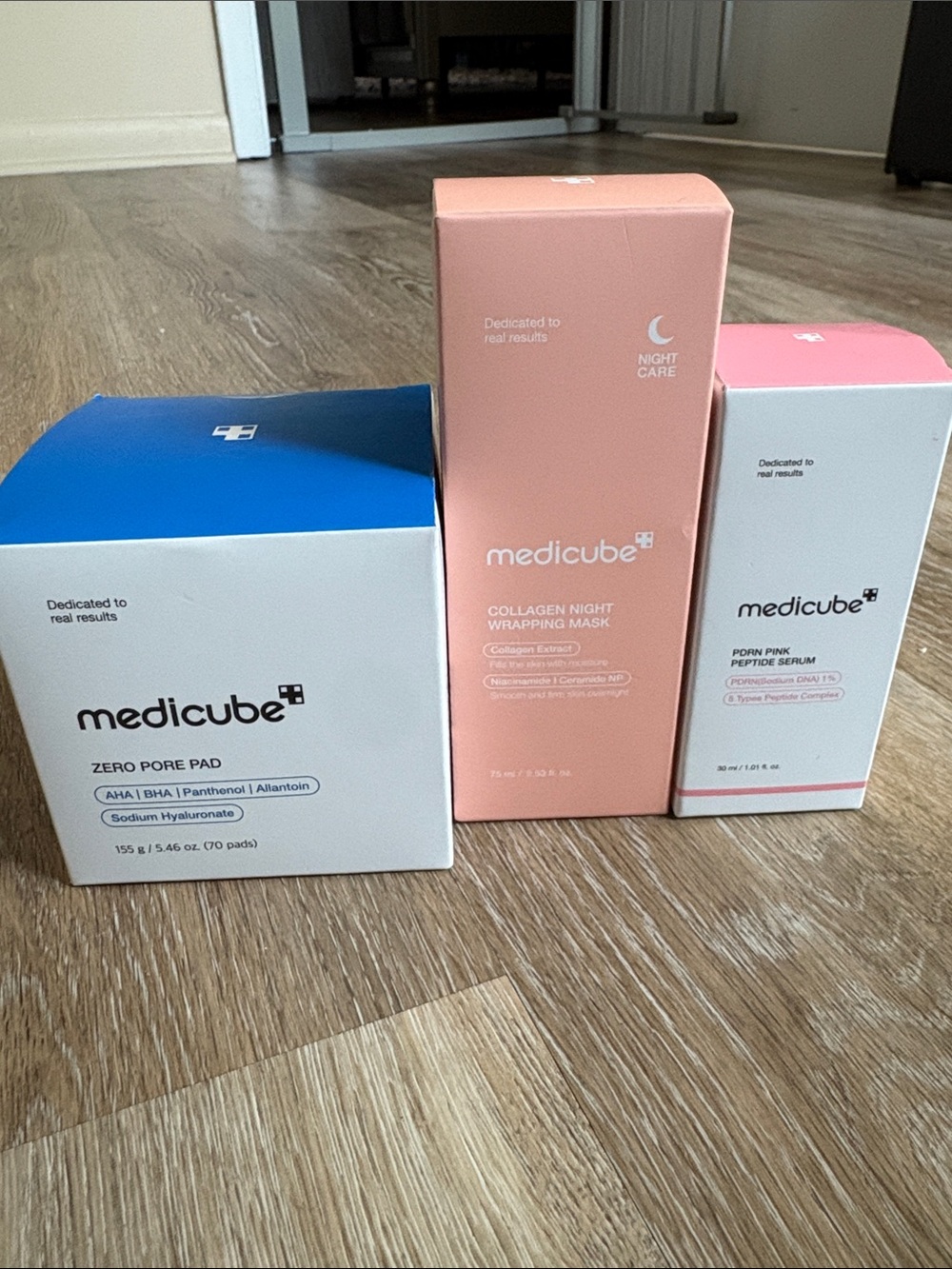 Medicube Women Skincare Set - Pink & Blue Packaging